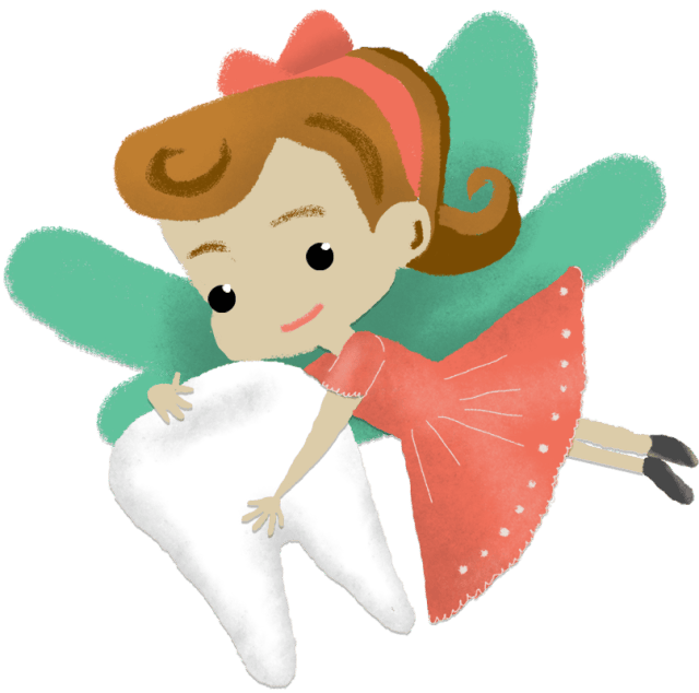 An early draft illustration of the tooth fairy – Mother Earth's Children